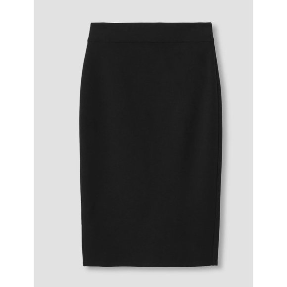 Universal Standard Luxe Twill Pencil Midi Skirt - Picture 3 of 11